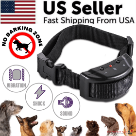 Automatic Anti Bark Barking Dog Shock Control Collar Device Large Medium Small Automatic Anti Bark Barking Dog Shock Control Collar Device Large Medium Small